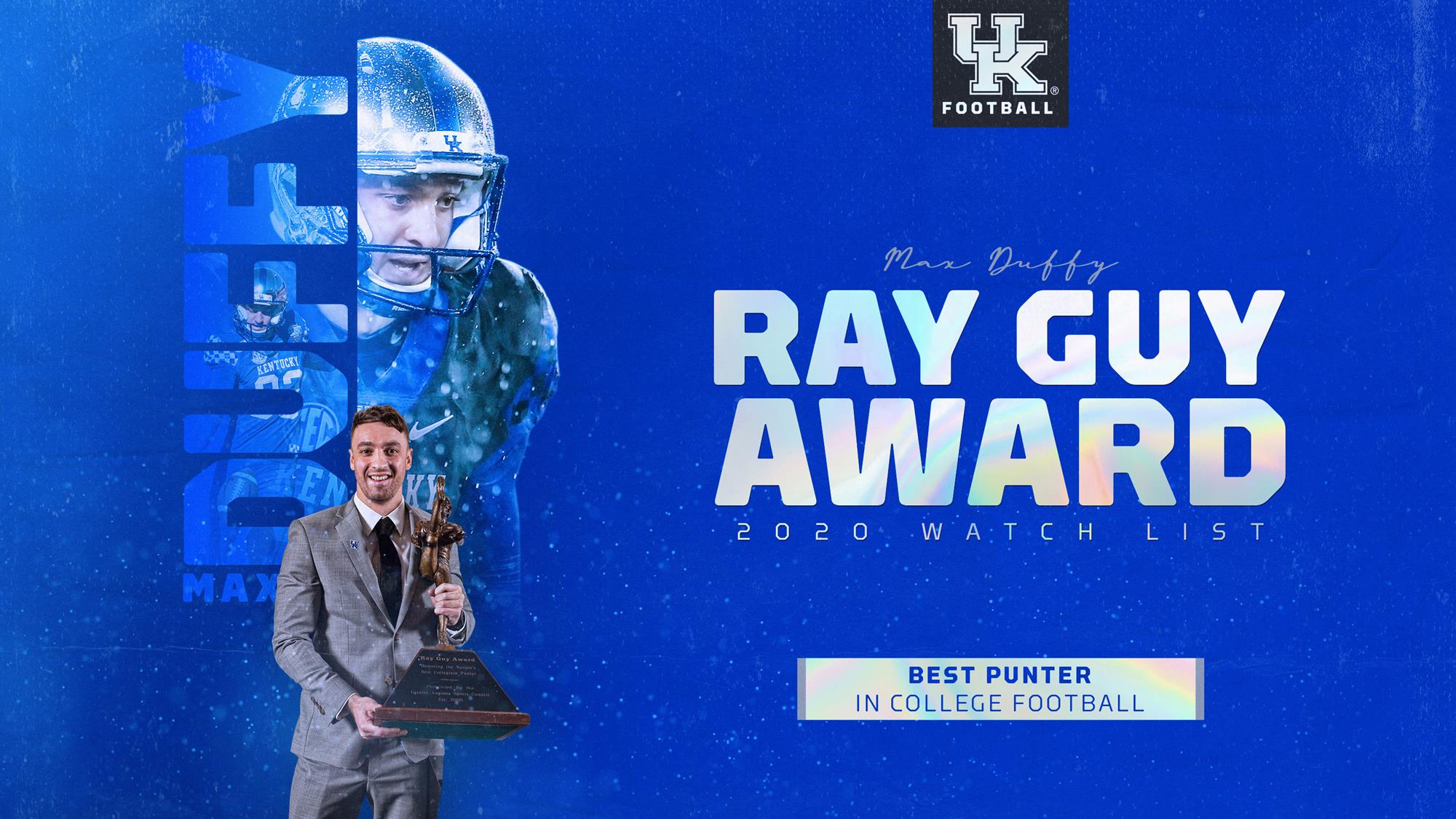 Max Duffy on Ray Guy Watch List