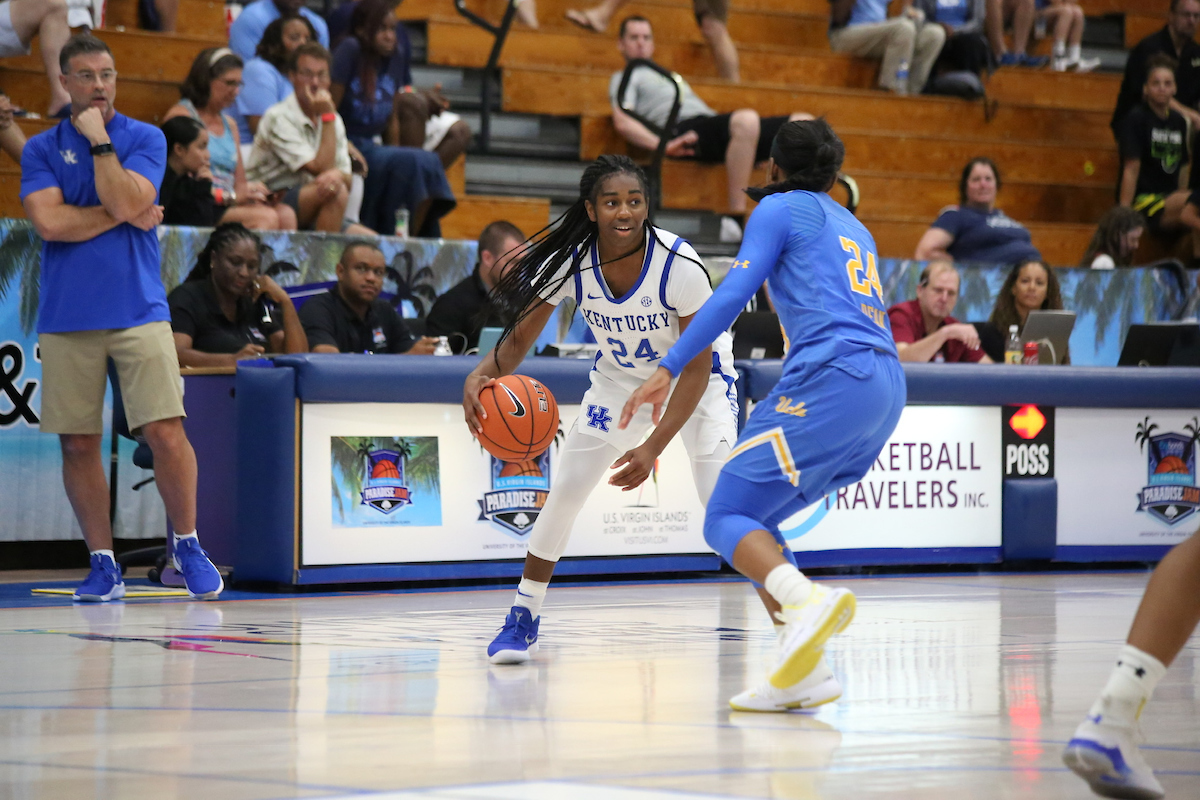 Game Two - Kentucky vs. UCLA

The women's basketball team travels to Saint Thomas to compete in the 2018 Paradise Jam Tournament from November 22nd-24th at the University of the Virgin Islands.

Photos by Noah J. Richter | UK Athletics