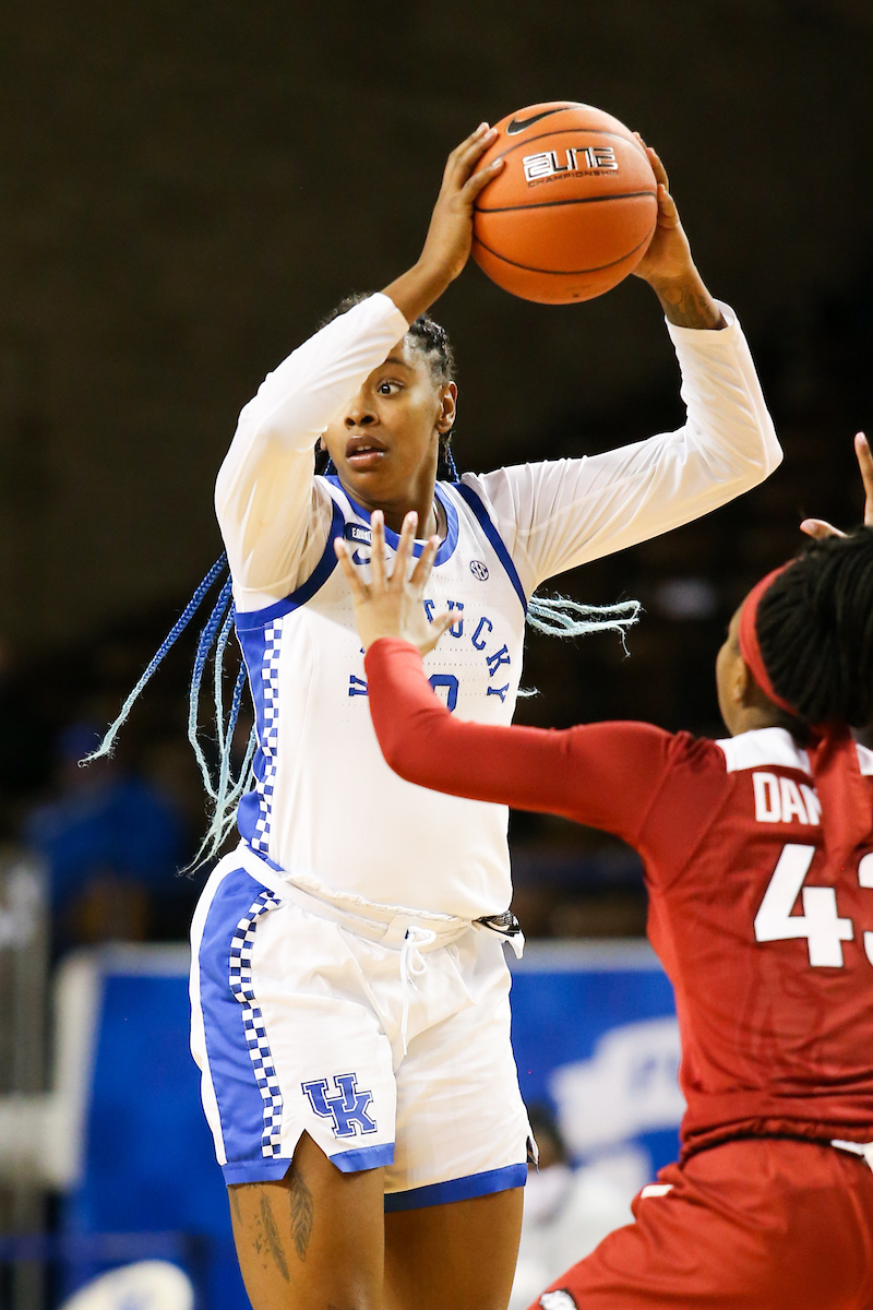 keKe McKinney.

Kentucky beats Arkansas 75-64.

Photo by Hannah Phillips | UK Athletics