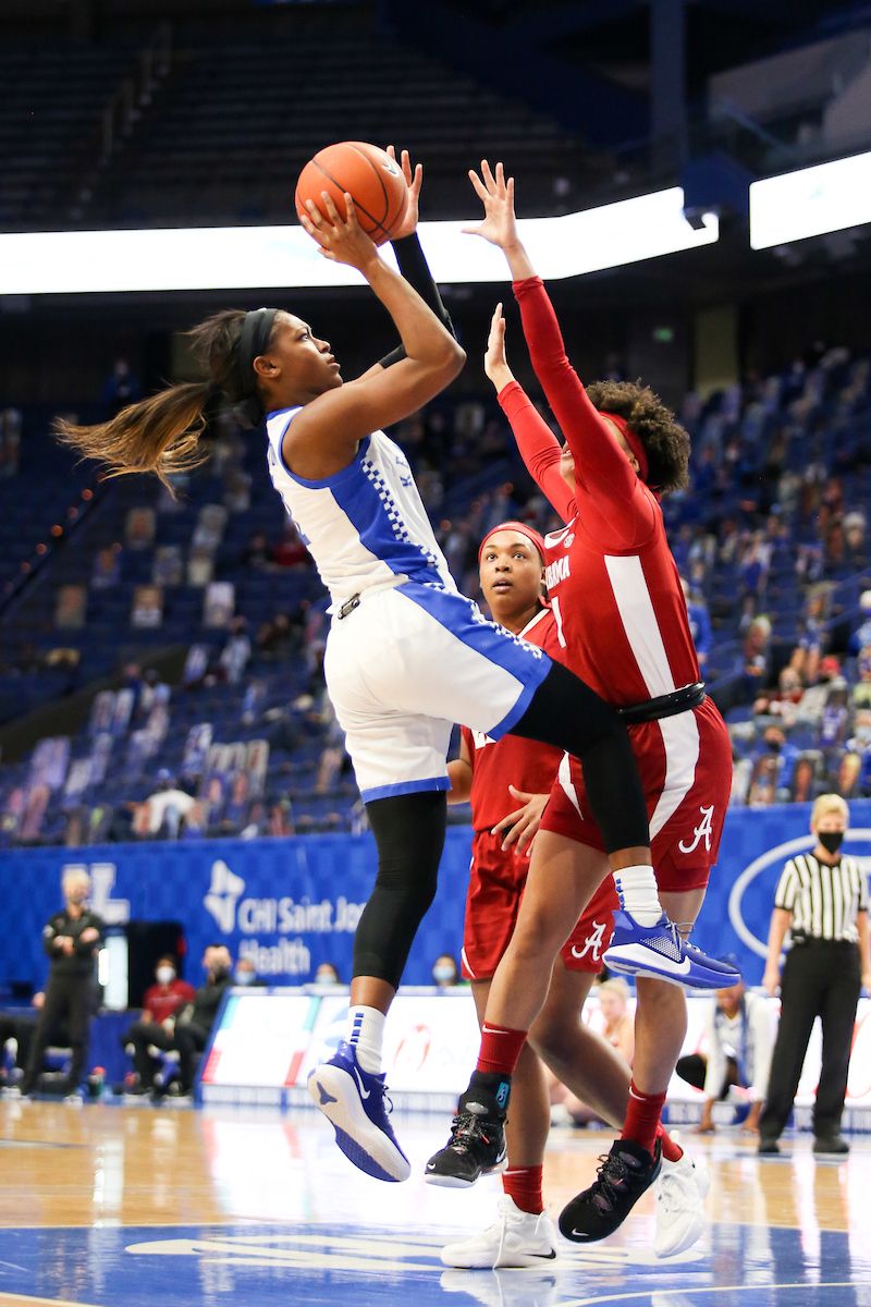Robyn Benton.

Kentucky beats Alabama 81-68.

Photo by Hannah Phillips | UK Athletics