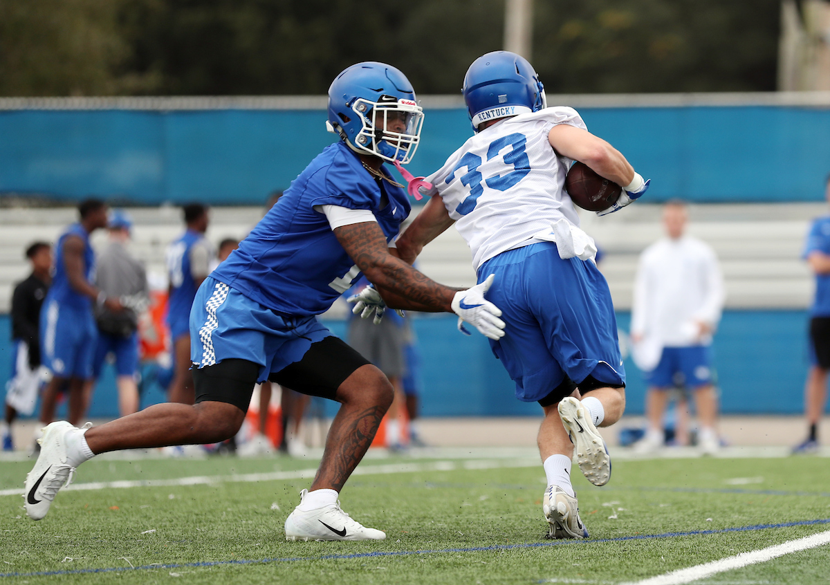 Bowl Practice Day 3.

Photo by Britney Howard  | UK Athletics