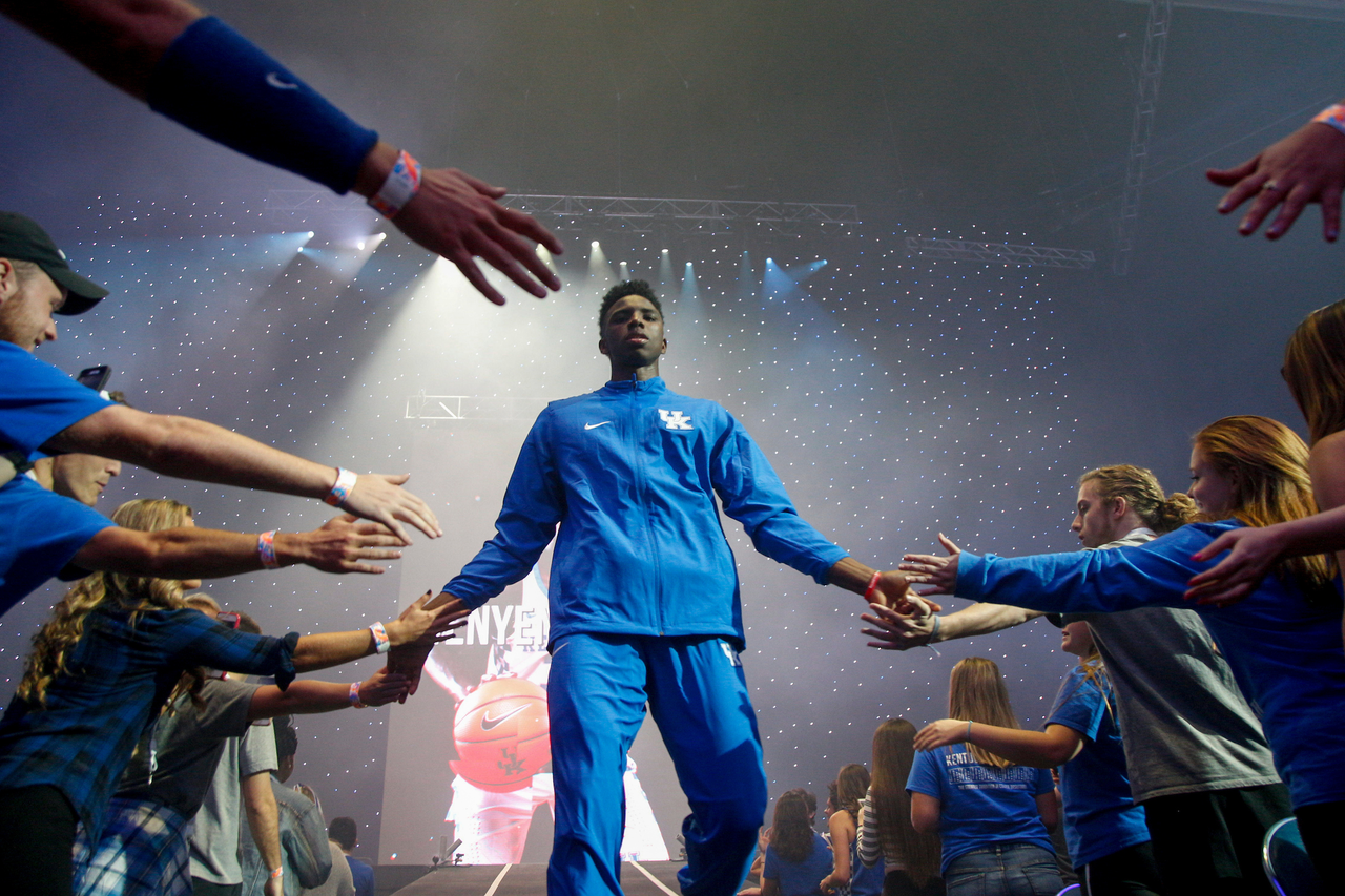 Hamidou Diallo

Big Blue Madness 2017 at Rupp Arena on October 13, 2017 in Lexington, Ky. 

Photo by Michael Reaves | UK Athletics