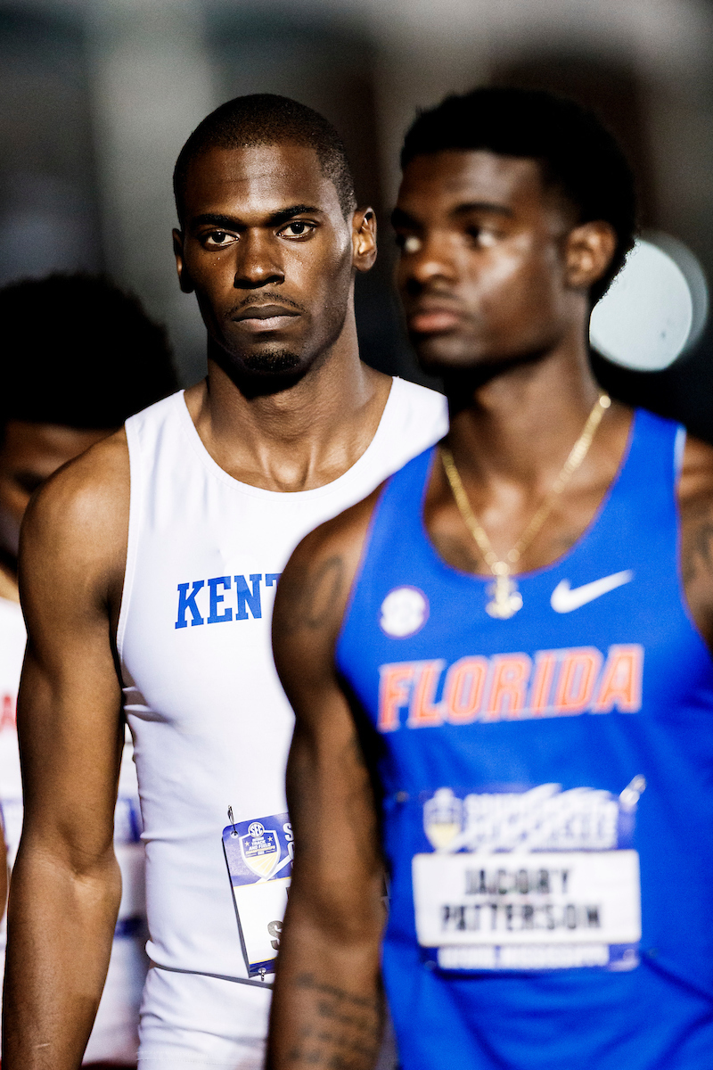 Dwight St. Hillaire.

SEC Outdoor Track and Field Championships Day 2.

Photo by Elliott Hess | UK Athletics