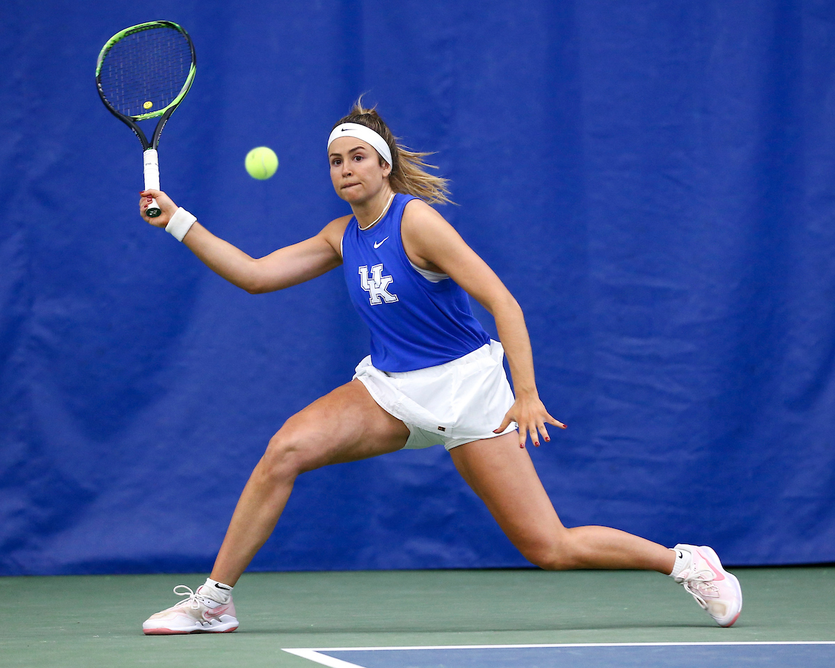 Carla Girbau.

Kentucky defeats Miami Ohio 5-2.

Photo by Grace Bradley | UK Athletics