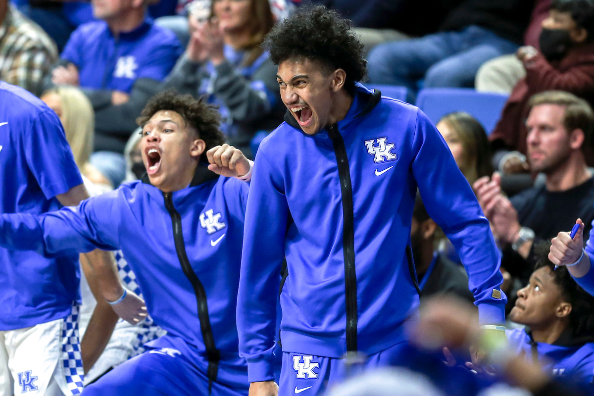 Jacob Toppin.

Kentucky beats Ohio University 77-59.

Photo by Sarah Caputi | UK Athletics