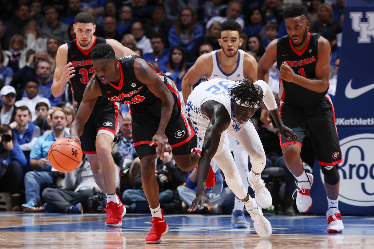 Wenyen Gabriel.

The University of Kentucky men's basketball team beat Georgia 66-61 on Sunday, December 31, 2017 at Rupp Arena in Lexington, Ky.

Photo by Elliott Hess | UK Athletics