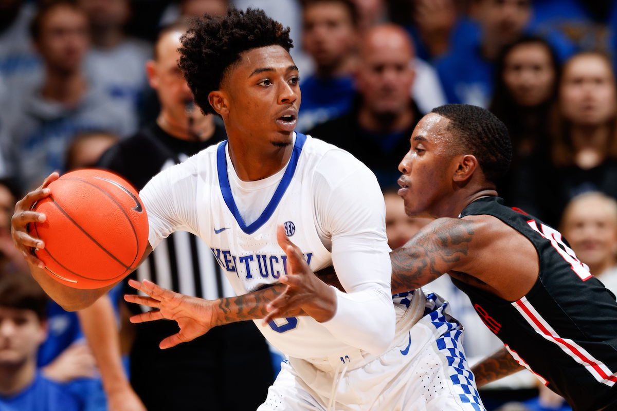 Ashton Hagans.

Kentucky beat Lamar 81-56.


Photo by Elliott Hess | UK Athletics