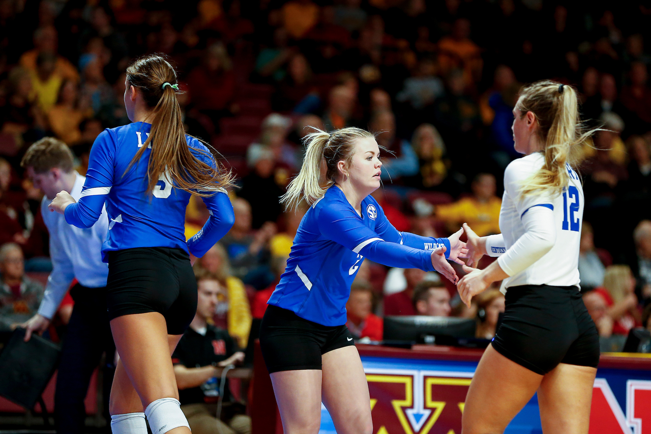 McKenzie Watson.

Kentucky falls to Nebraska 3-0 in the NCAA Volleyball Sweet 16 at The Maturi Pavillion in Minneapolis, MN, on Friday, December 7, 2018.

Photo by Chet White | UK Athletics