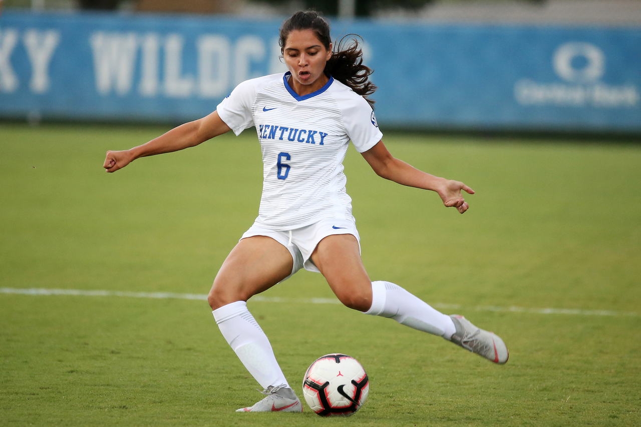 Miranda Jimenez.

The University of Kentucky women's soccer team beat SIUE 2-1 in the Cats season openr on Friday, August 17, 2018, at The Bell in Lexington, Ky.

Photo by Chet White | UK Athletics