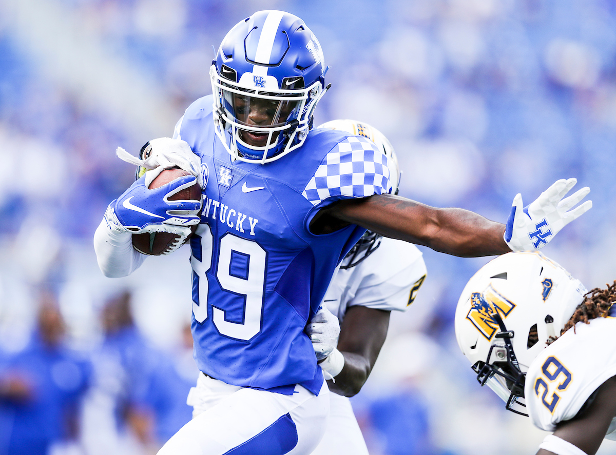 UK football beats Murray State 48-10.


Photo by Elliott Hess | UK Athletics