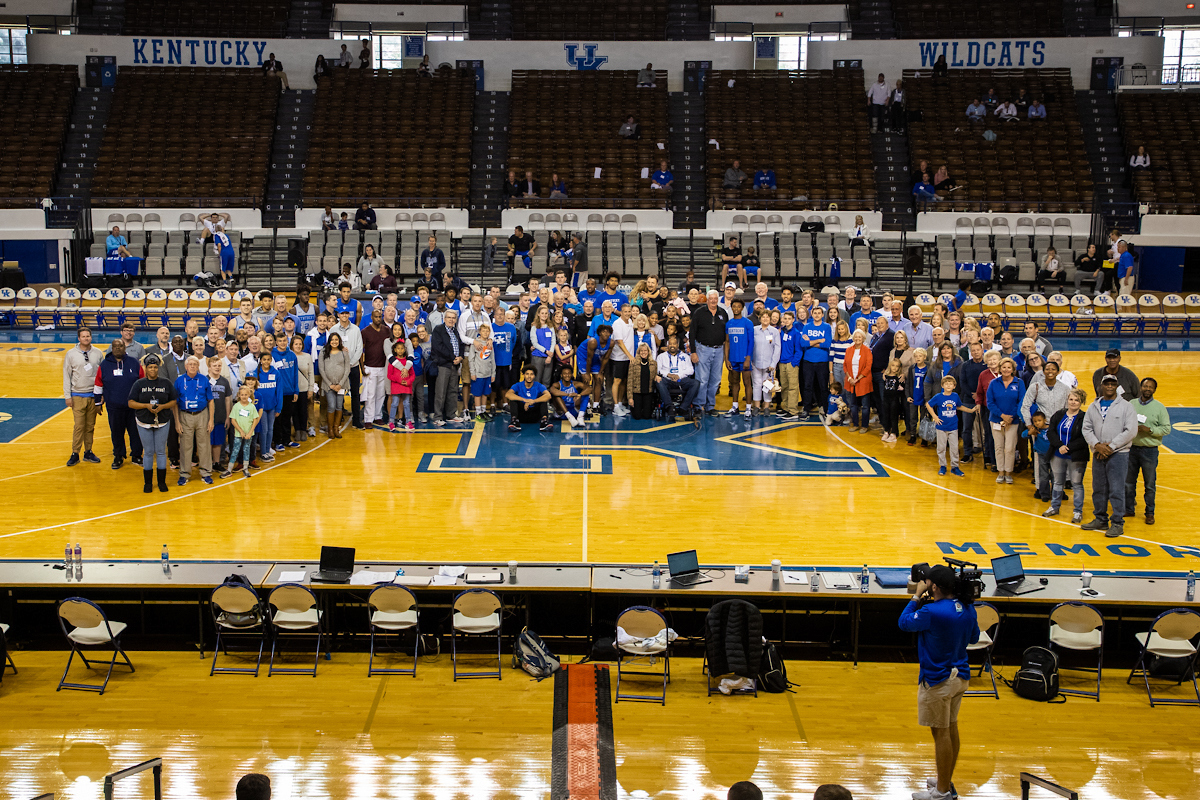 Men's Basketball Reunion Weekend.  Photo by Mark Mahan