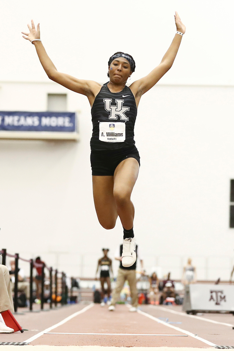 Annika Williams.

2020 SEC Indoors day one.

Photo by Chet White | UK Athletics