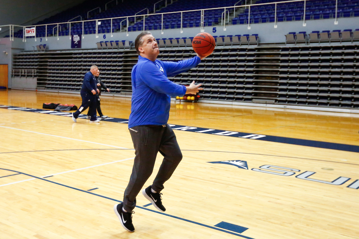 John Calipari.

Practice and pressers. 

Photo by Chet White | UK Athletics