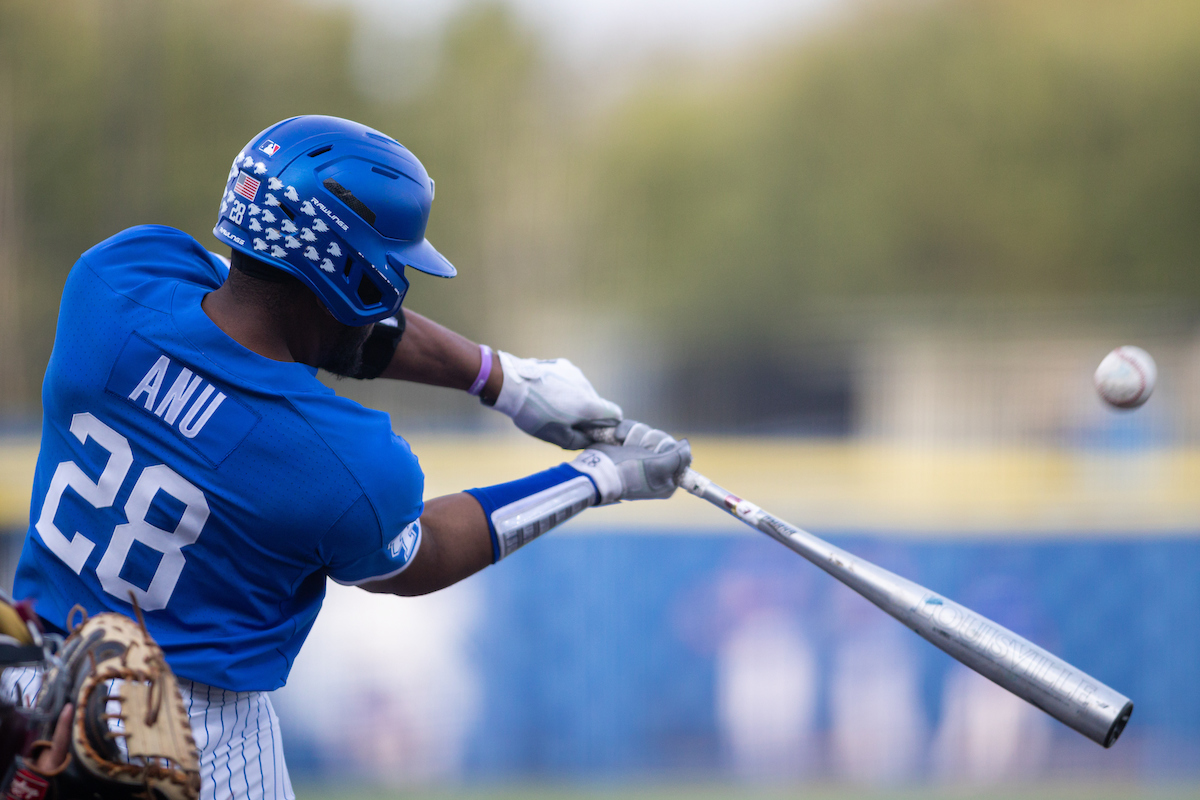 Oraj Anu.

Kentucky beats EKU 7 - 6

Photo by Grant Lee | UK Athletics