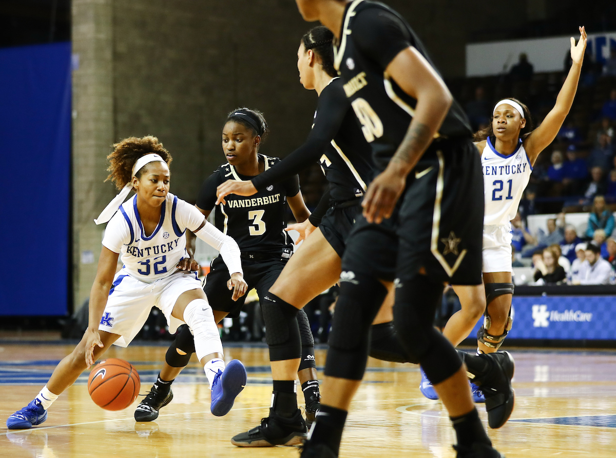 JAIDA ROPER.

Kentucky women's basketball beats Vandy, 77-55.

Photo by Elliott Hess | UK Athletics