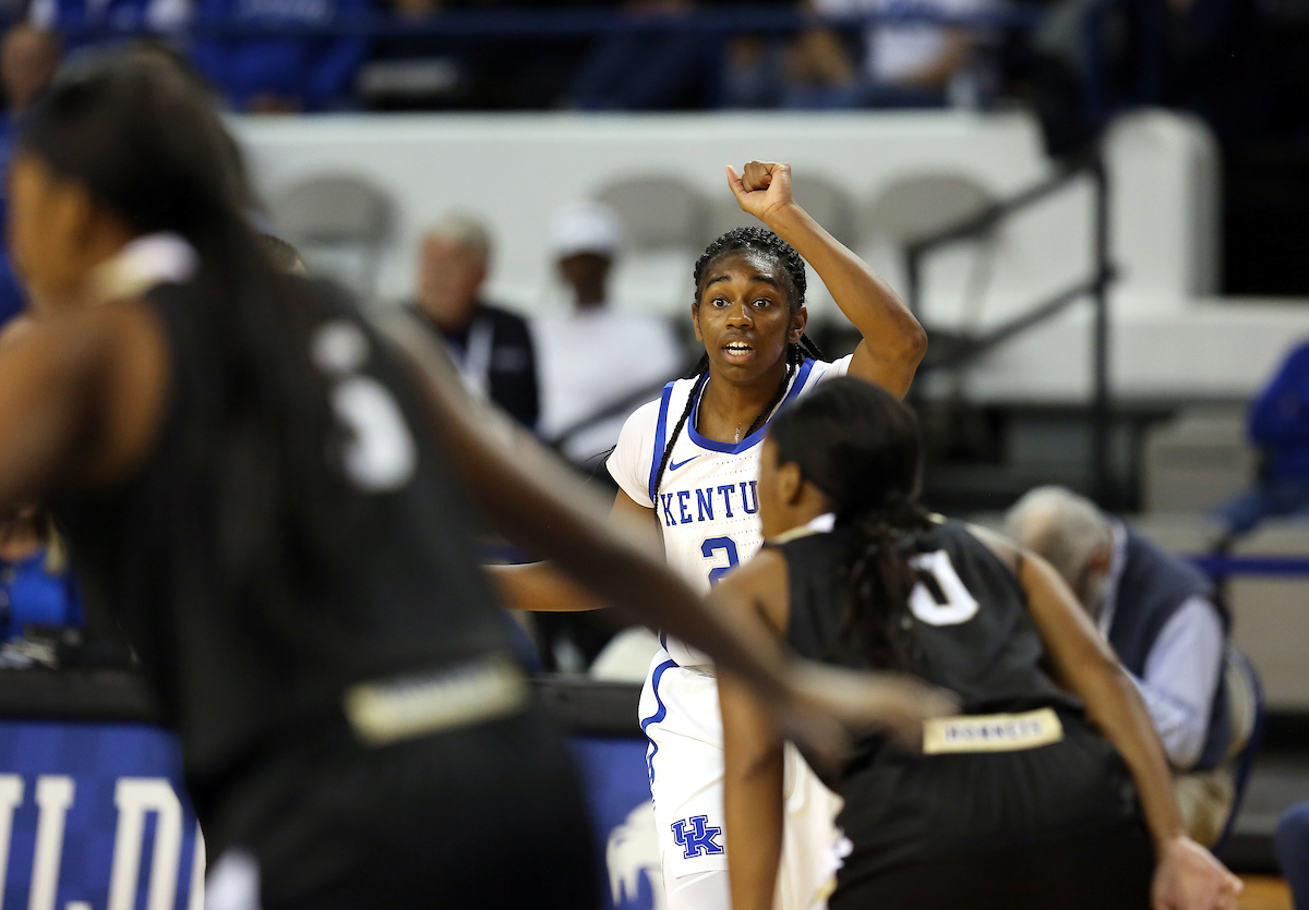Taylor Murray

UK Women's Basketball beats Alabama State on Wednesday, November 7, 2018 .

Photo by Britney Howard | UK Athletics