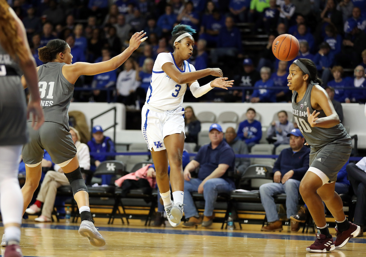 Keke McKinney

The UK women's basketball team falls to Texas A&M on Thursday, November 28, 2019.

Photo by Britney Howard | UK Athletics