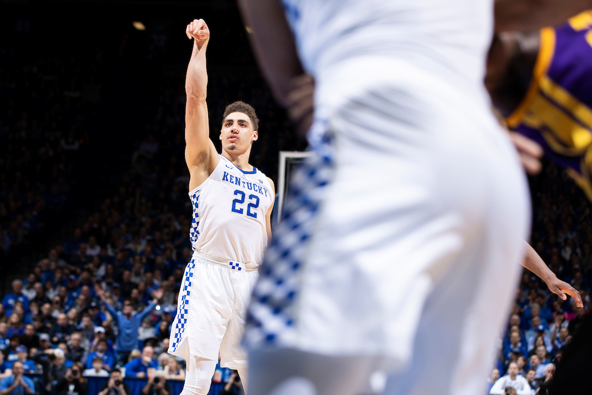 Reid Travis.

UK falls to LSU 73-71.

Photo by Chet White | UK Athletics