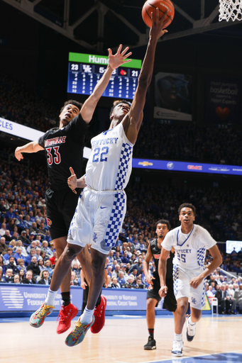 Shai Gilgeous-Alexander.

The University of Kentucky men's basketball team beat Louisville 90-61 on Friday, December 29, 2017 at Rupp Arena.

Photo by Elliott Hess | UK Athletics