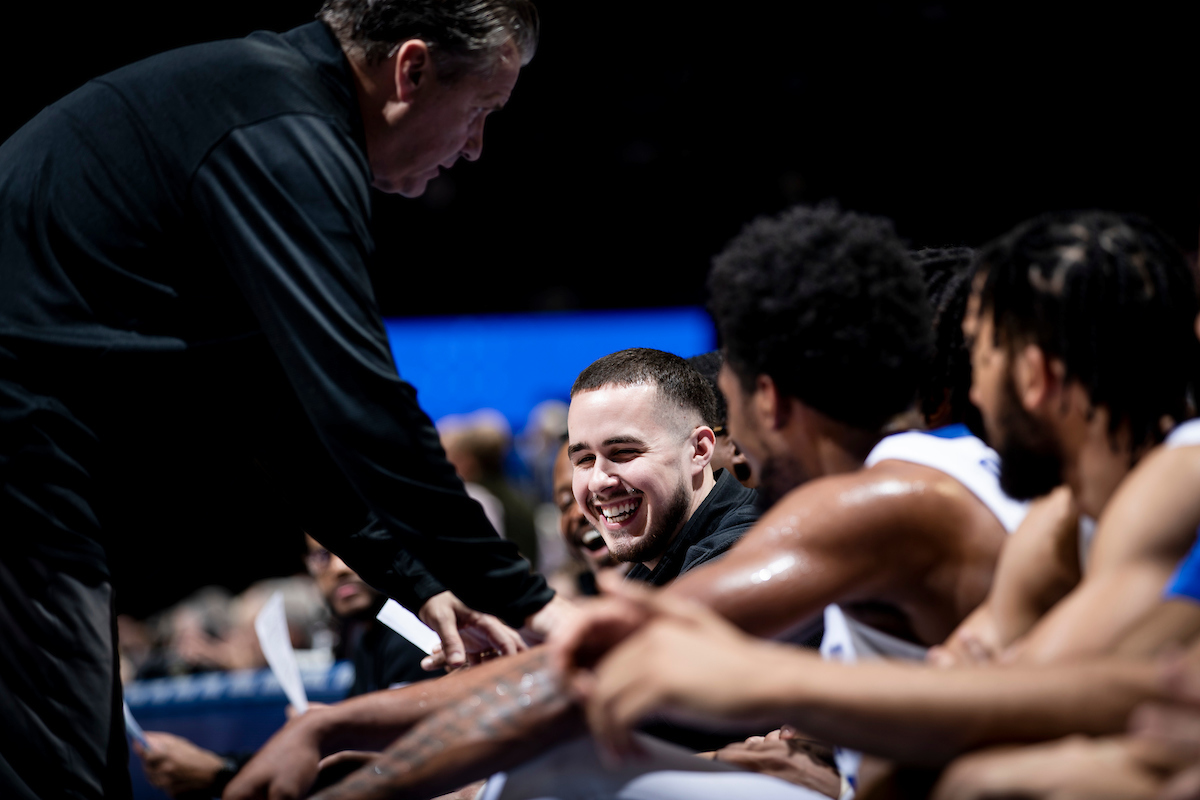 Brad Calipari.

Kentucky beat Missouri 83-56.

Photos by Chet White | UK Athletics