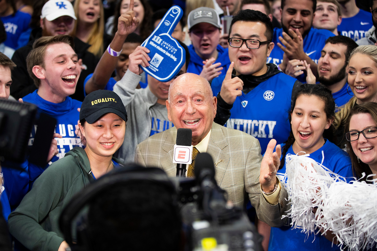 Dick Vitale.

UK falls to LSU 73-71.

Photo by Chet White | UK Athletics