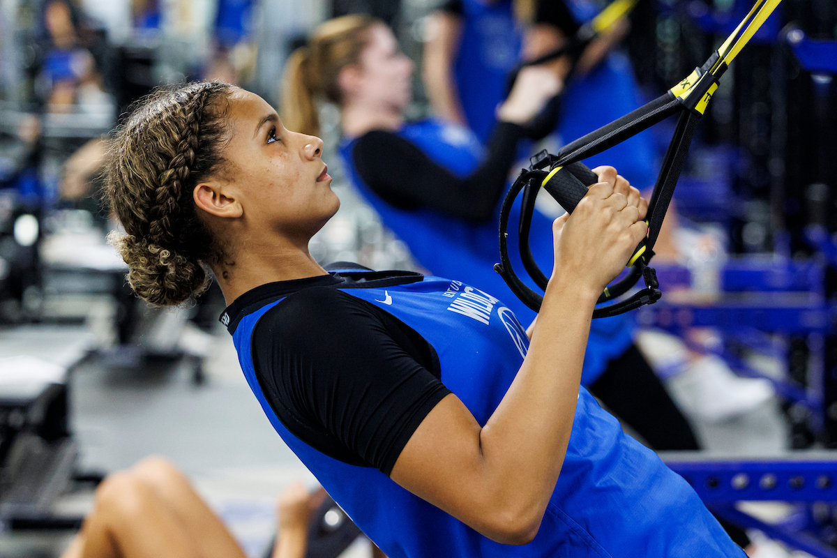 Women's Basketball Workout Photo Gallery (Sept. 29)