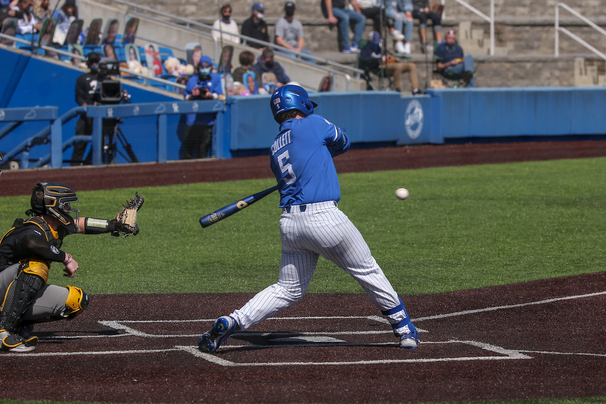 TJ Collett.

Kentucky beats Mizzou 5 - 4.

Photo by Sarah Caputi | UK Athletics