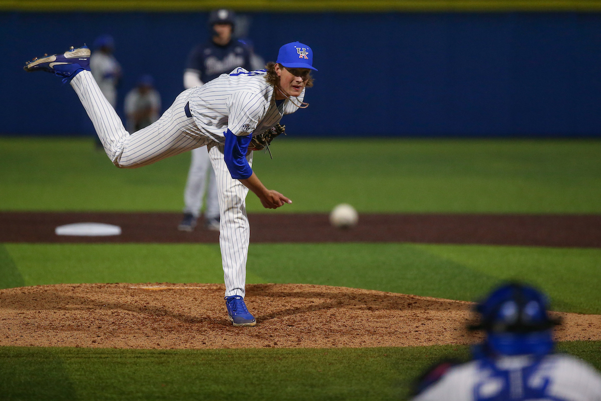 Holt Jones.

Kentucky beats Butler 6 - 5.

Photo by Sarah Caputi | UK Athletics