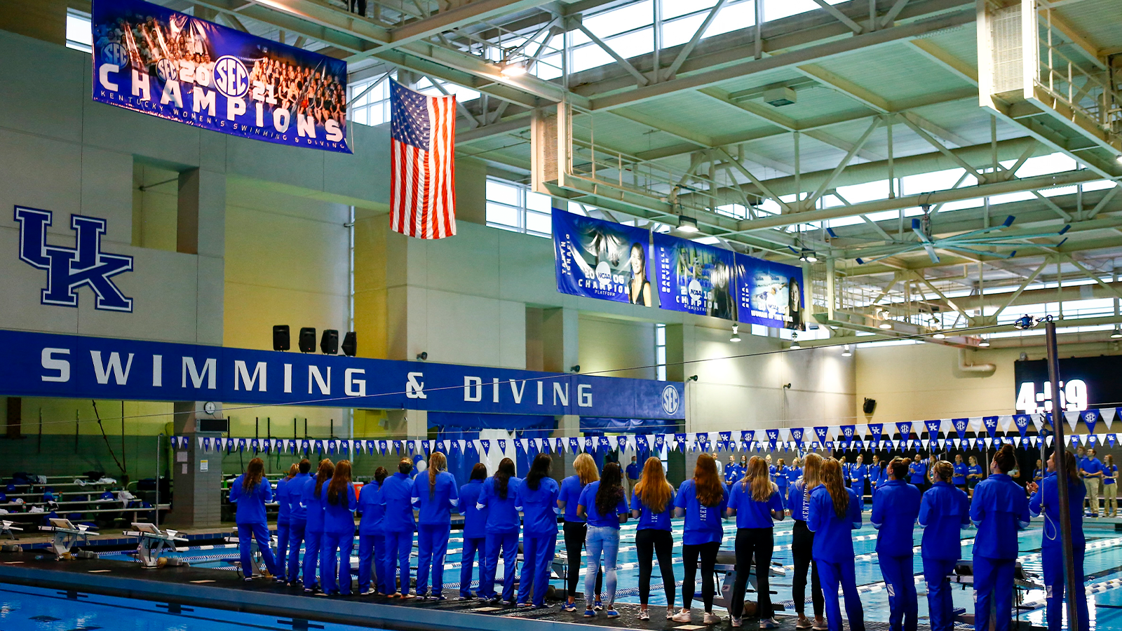 No. 12 UK Women’s Swimming & Diving Tops Ohio on Friday