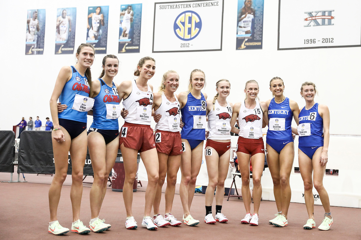 Tori Herman. Jenna Gearing. Perri Bockrath.

Day 2. SEC Indoor Championships.

Photos by Chet White | UK Athletics