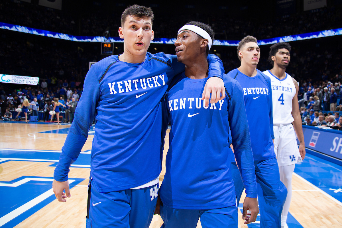Tyler Herro. Ashton Hagans.

Men's basketball beat IUP 86-64

Photo by Chet White | UK Athletics
