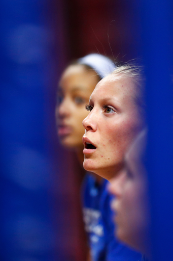 Anna Nyberg.

NCAA volleyball Sweet 16.

Photo by Chet White | UK Athletics