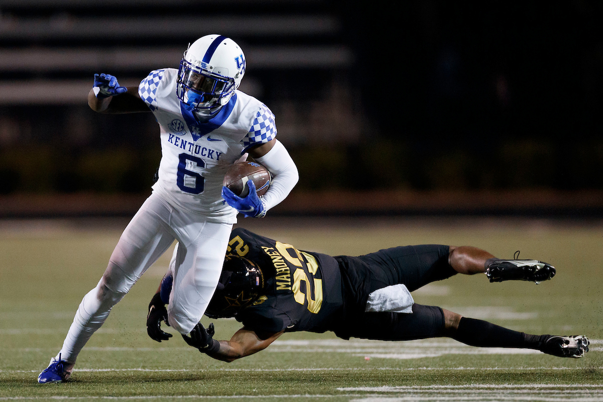 Josh Ali.

Kentucky beats Vandy, 34-17.

Photo by Elliott Hess | UK Athletics