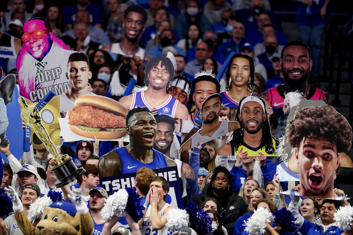 Fans.

Kentucky beat Alabama 90-81.

Photos by Chet White | UK Athletics
