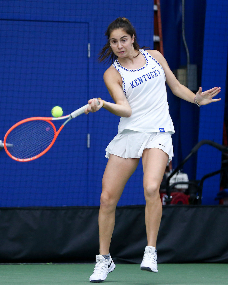Fiona Arrese.

Kentucky loses to Vanderbilt 6-1.

Photo by Grace Bradley | UK Athletics