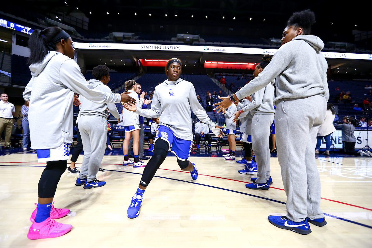 Rhyne Howard. 

Kentucky beat Ole Miss 94-52.

Photo by Eddie Justice | UK Athletics