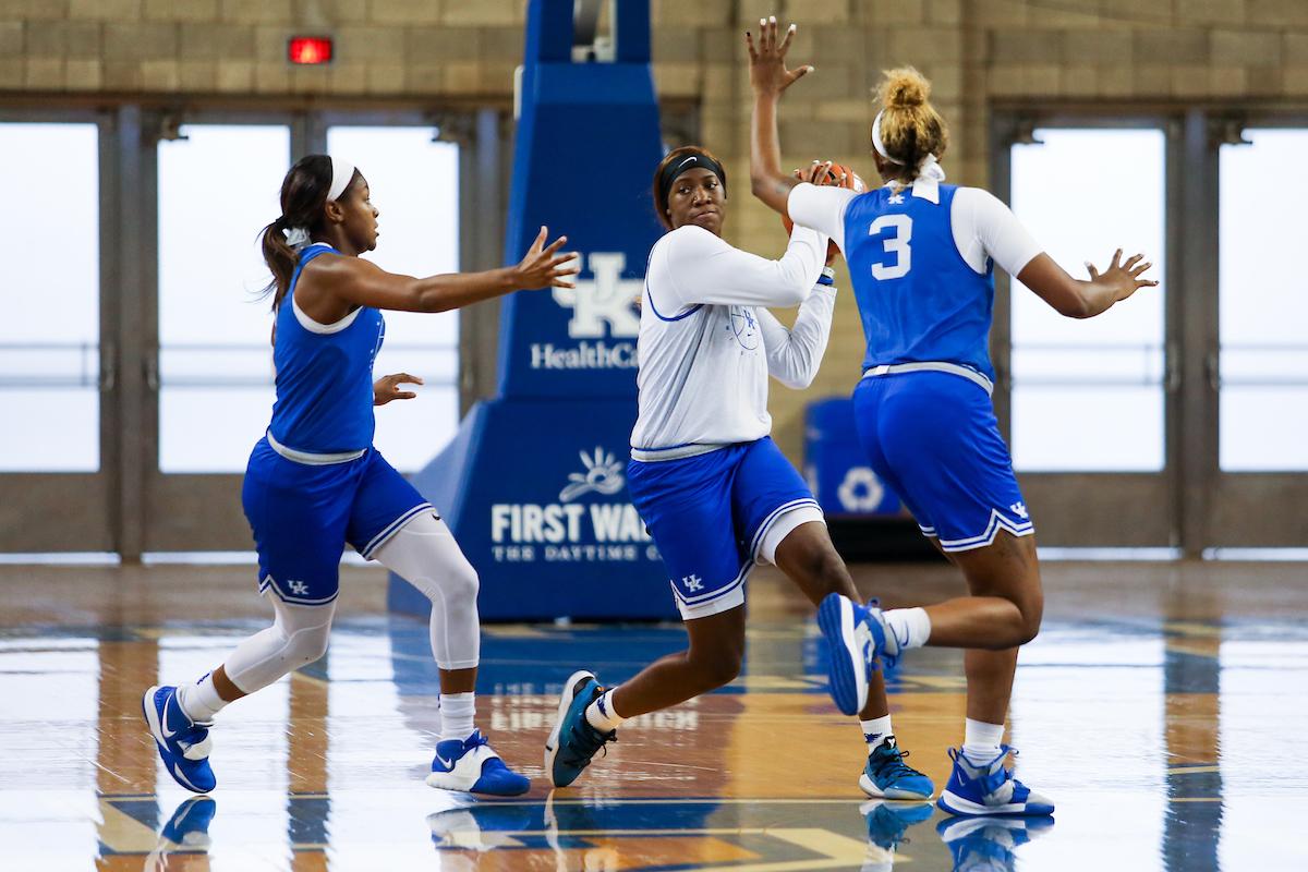 Rhyne Howard.

Women’s basketball Scrimmage.

Photo by Hannah Phillips | UK Athletics
