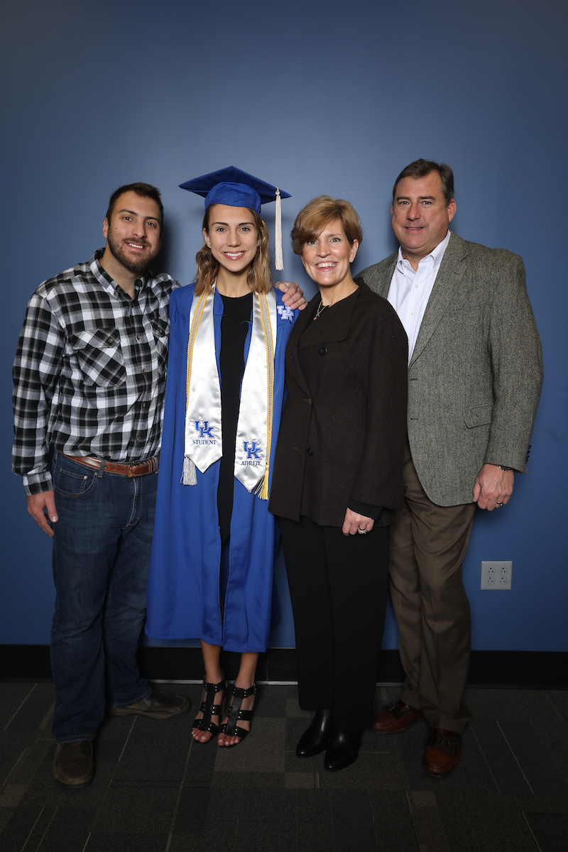 CATS Dec 2018 Graduation. 

Photo by Quinn Foster | UK Athletics