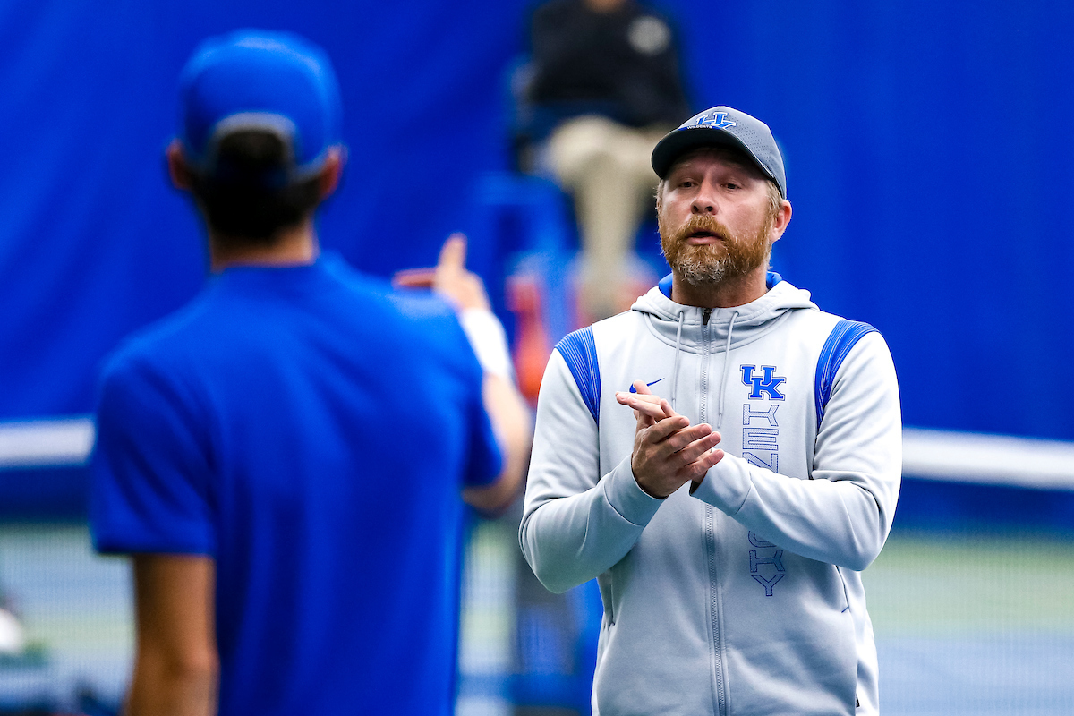 Cedric Kauffmann.Kentucky defeats Tennessee 4-3.Photo by Eddie Justice | UK Athletics