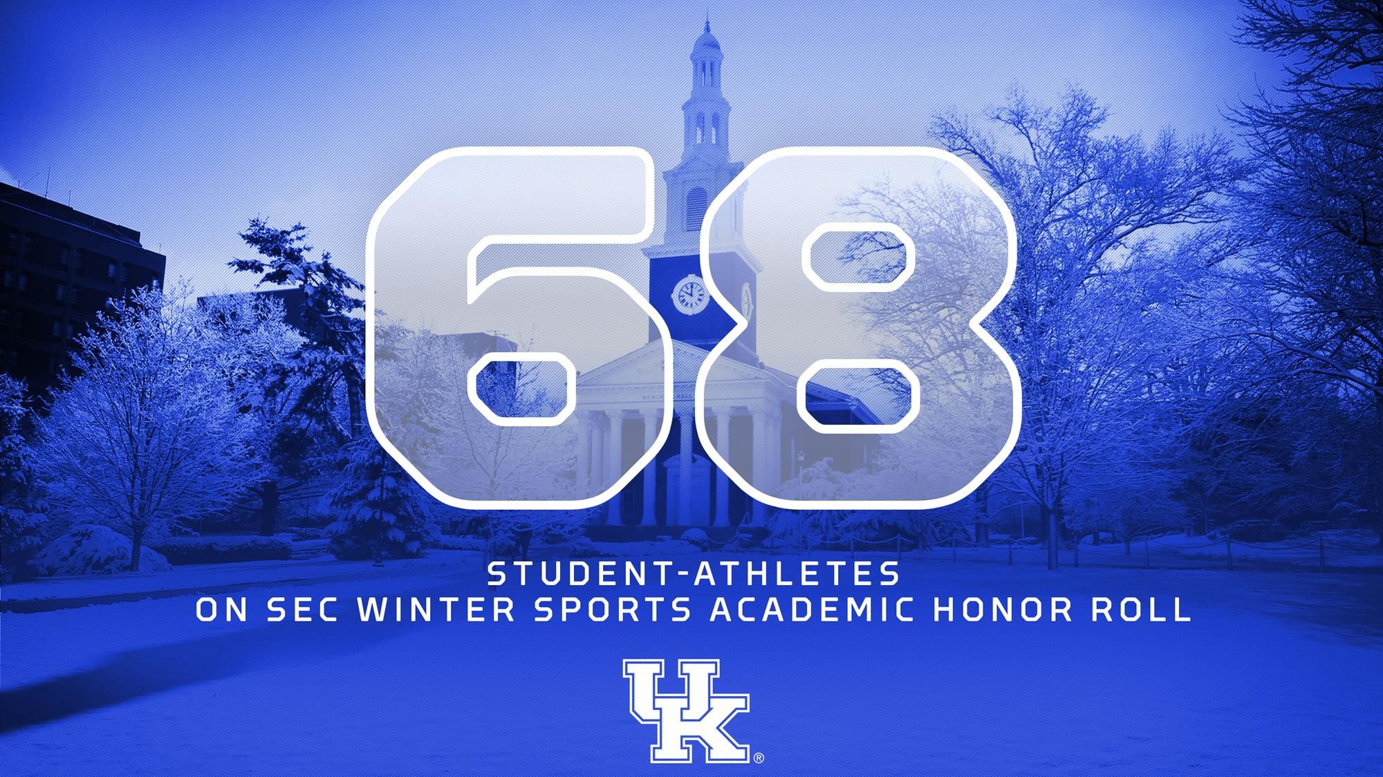 UK Has 68 Student-Athletes on SEC Winter Sports Academic Honor Roll