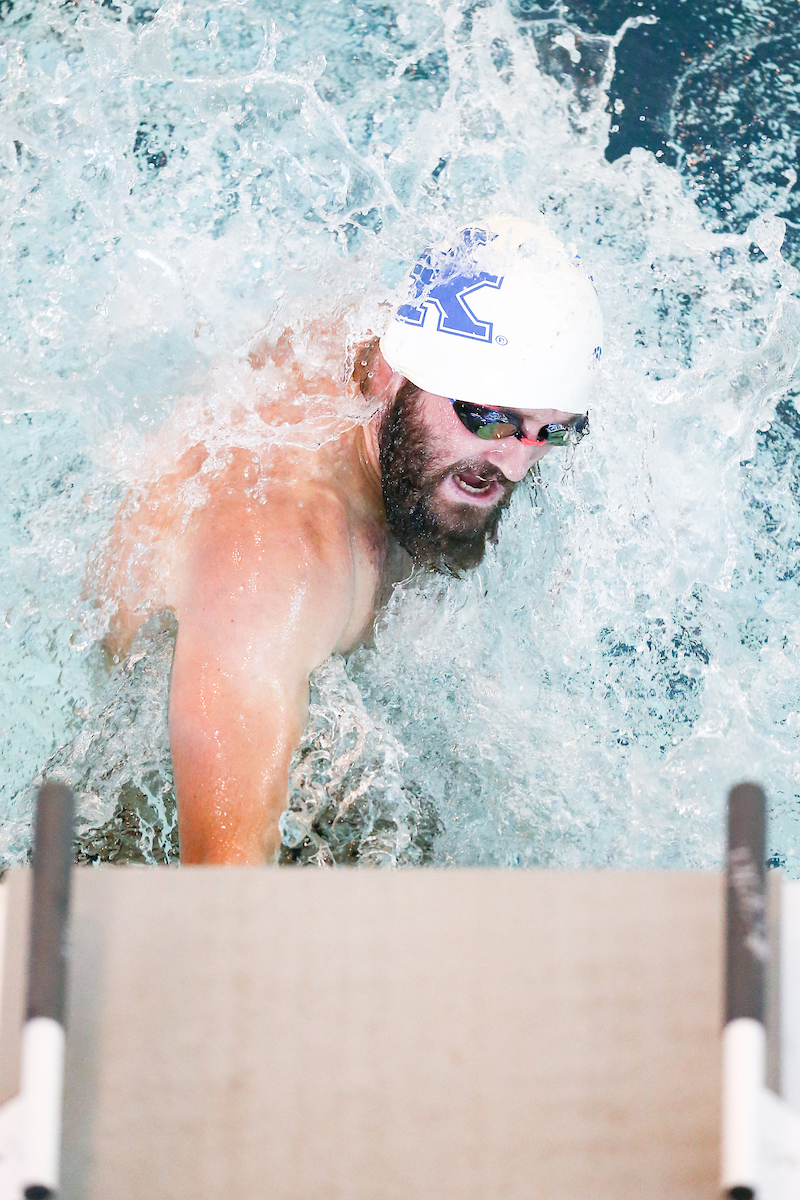 2020-21 Swim/Dive Blue/White match.

Photo by Eddie Justice | UK Athletics