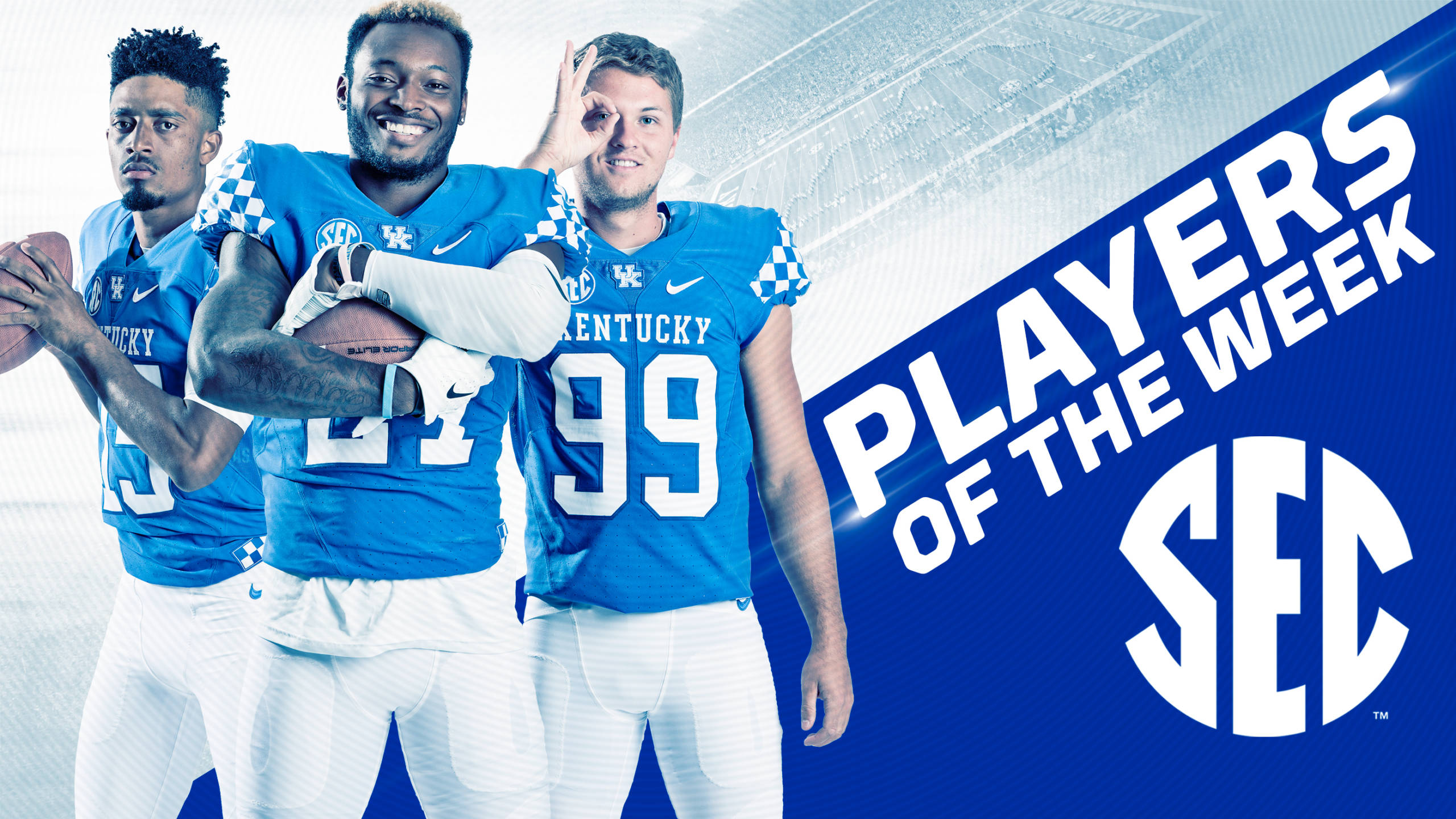 Three Wildcats Win Player of the Week Honors