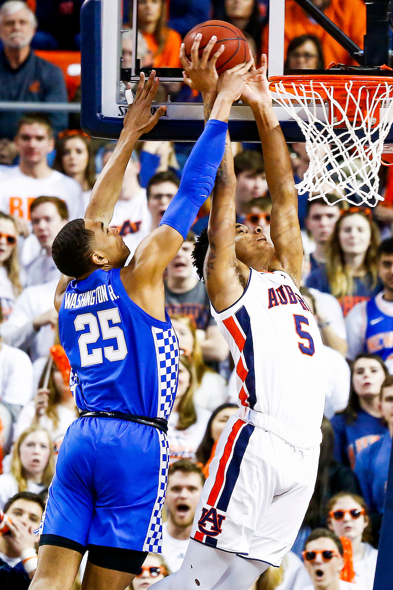 PJ Washington.

Kentucky beat Auburn 82-80 at Auburn Arena in Auburn, AL., on Saturday, January 19, 2019.

Photo by Chet White | UK Athletics