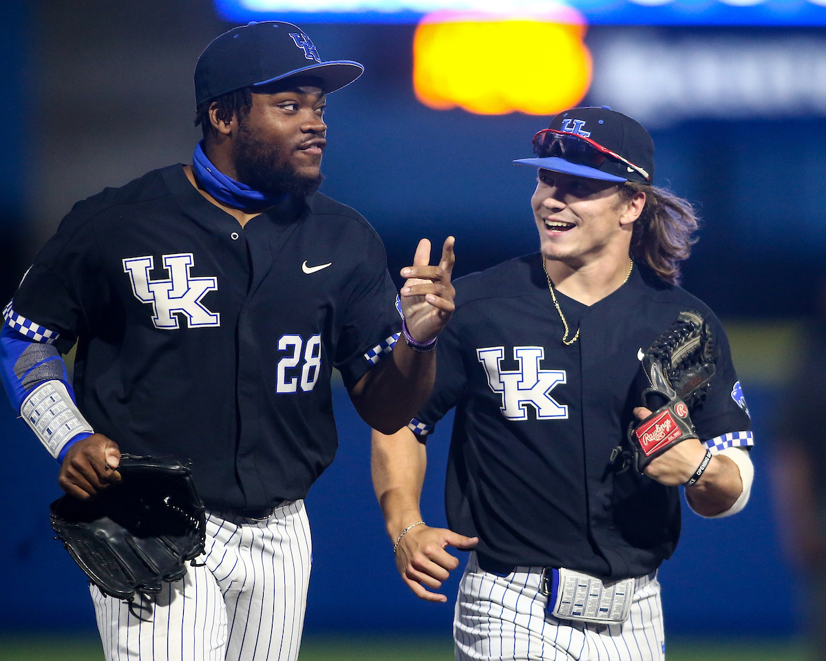 Oraj Anu. Austin Schultz.

Kentucky defeats Bellarmine 12-0. 

Photo by Eddie Justice | UK Athletics