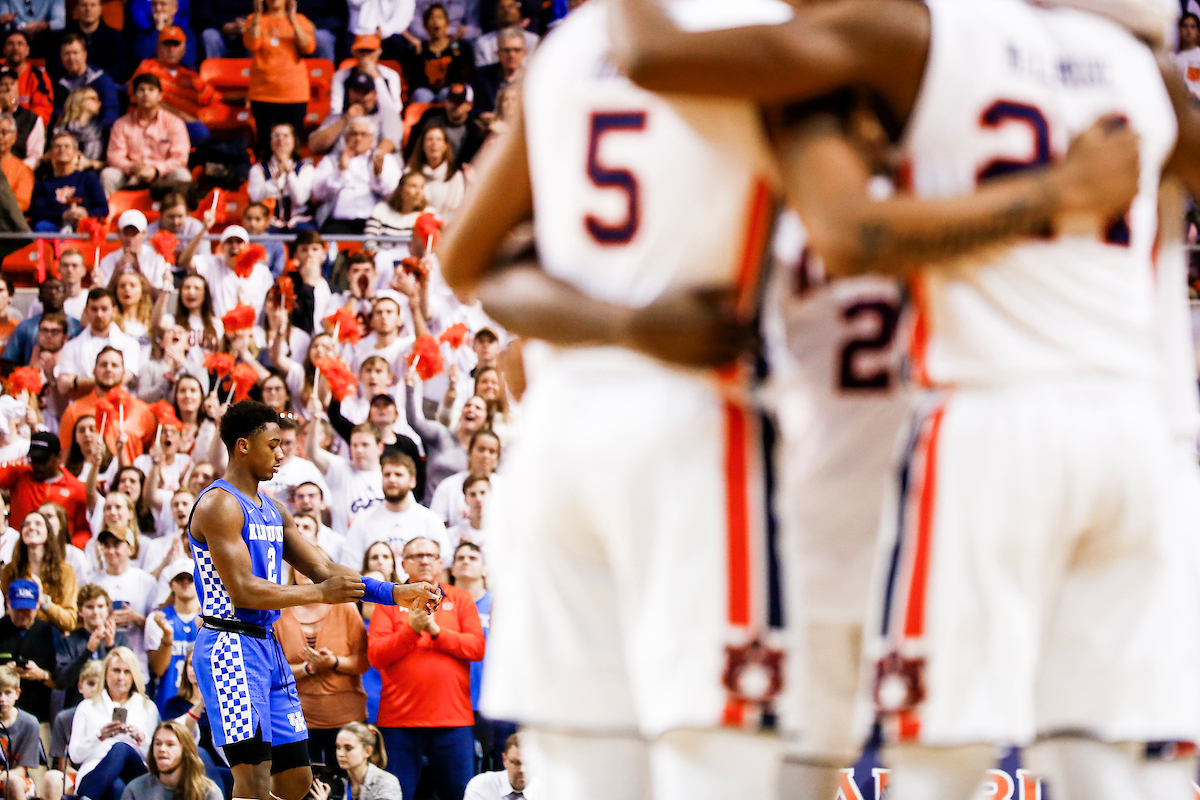 Ashton Hagans.

Kentucky beat Auburn 82-80 at Auburn Arena in Auburn, AL., on Saturday, January 19, 2019.

Photo by Chet White | UK Athletics