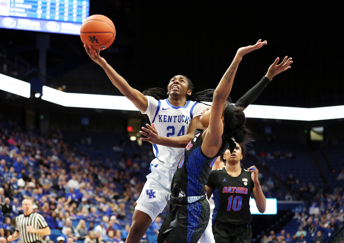 Taylor Murray

The UK Women's Basketball team beat Florida 62-51. 

Photo by Britney Howard | UK Athletics