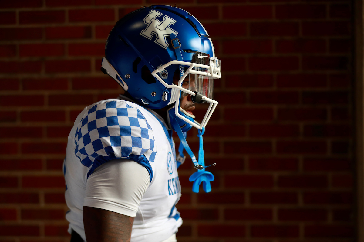 Cedrick Dort Jr.

Kentucky falls to Florida, 34-10.

Photo by Jacob Noger | UK Football