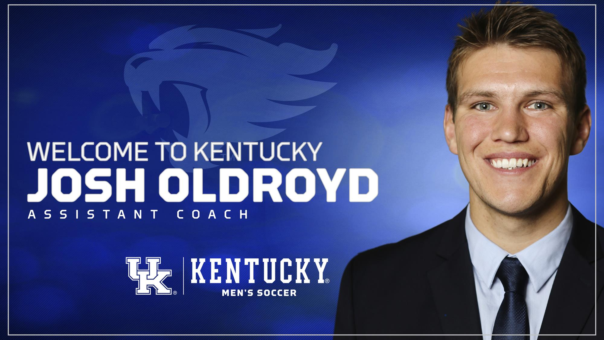 Josh Oldroyd Named UK Men’s Soccer Assistant Coach