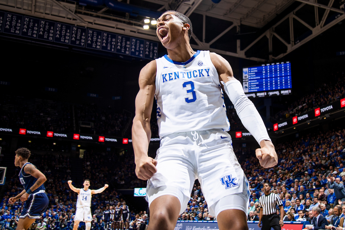 Keldon Johnson.

Kentucky beats Monmouth at Rupp Arena 90-44.

Photo by Chet White | UK Athletics