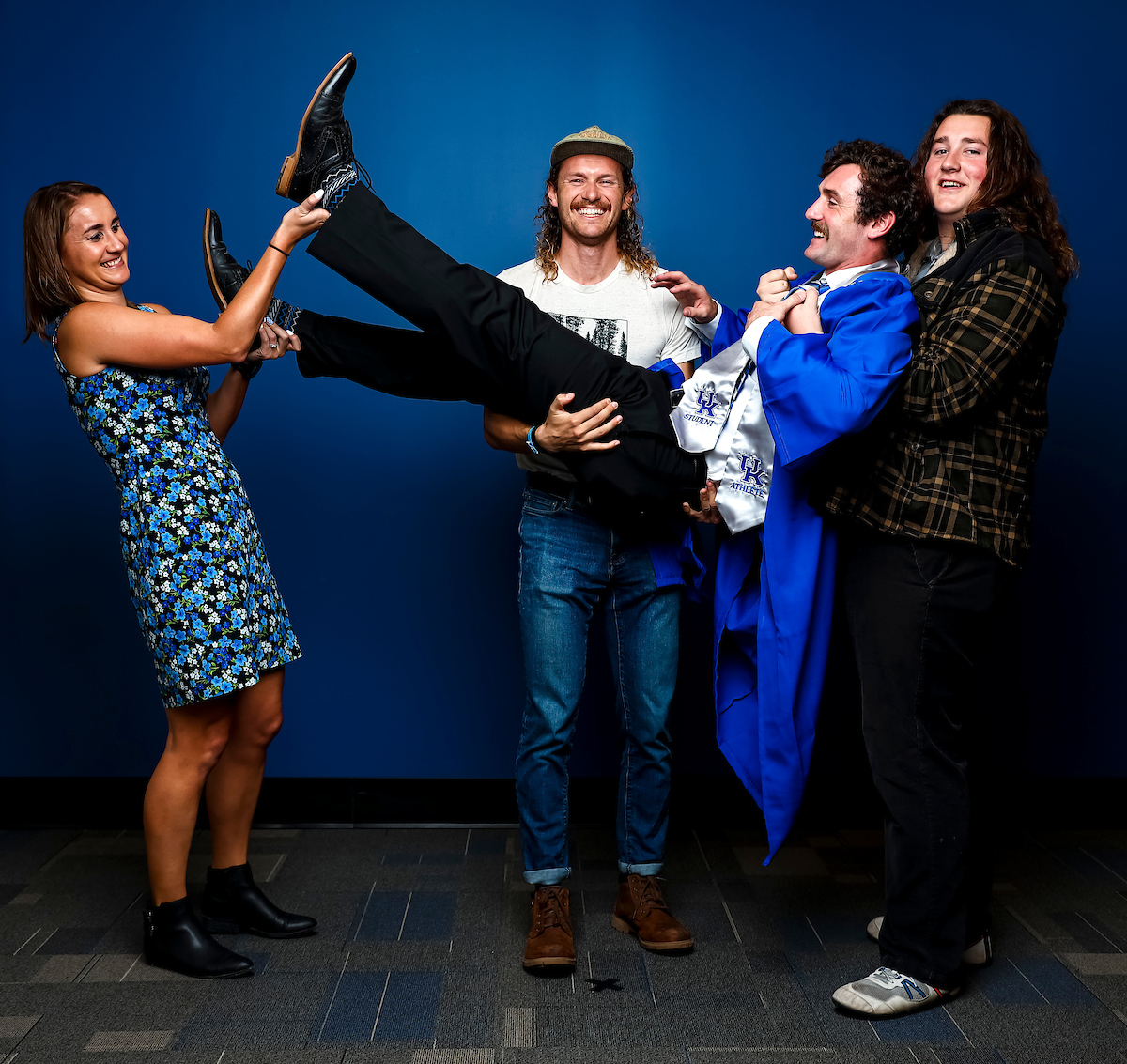 Daniel Blake.

May 2022 CATS graduation.

Photo by Eddie Justice | UK Athletics